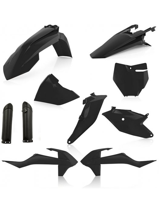 Пълен кит пластмаси KTM SX85 18-21 Черен